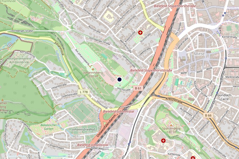 Standort Bielefeld — Karte und Anfahrt