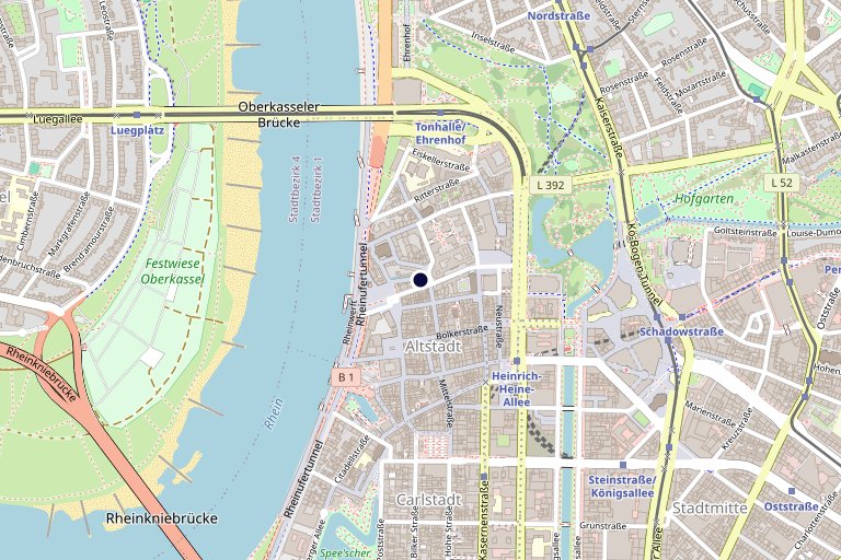 Standort Düsseldorf — Karte und Anfahrt