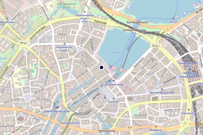 Standort Hamburg — Karte und Anfahrt