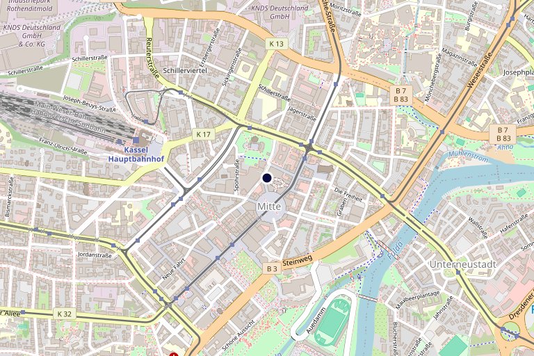 Standort Kassel — Karte und Anfahrt