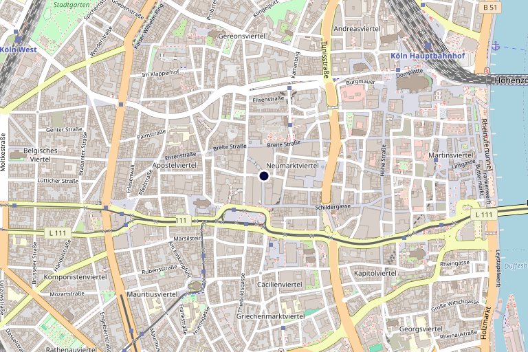 Standort Köln — Karte und Anfahrt