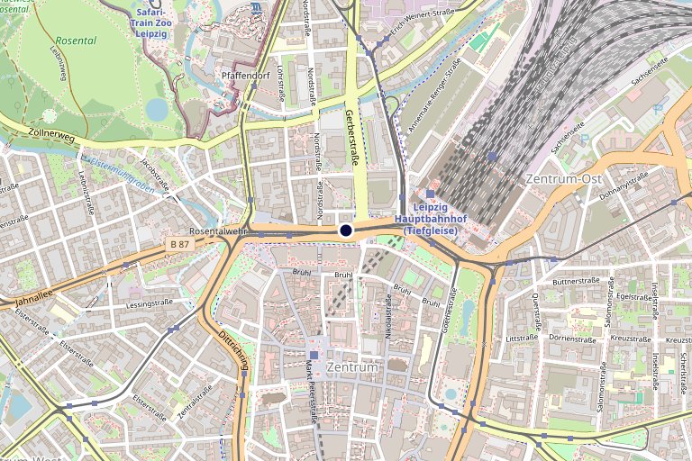 Standort Leipzig — Karte und Anfahrt
