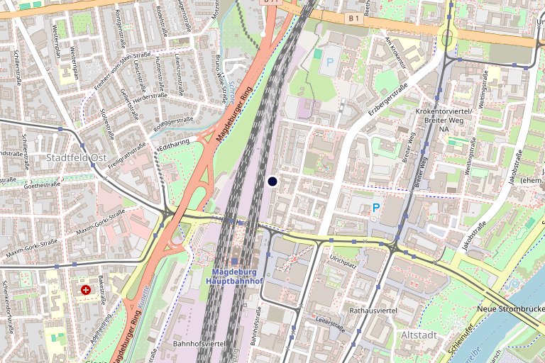 Standort Magdeburg — Karte und Anfahrt
