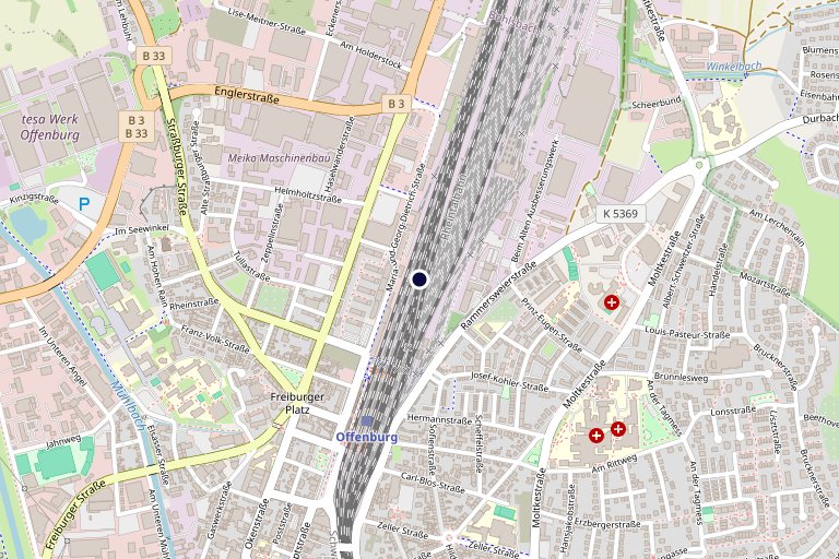Standort Offenburg — Karte und Anfahrt